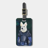 Deutscher Schäferhund Gepäckanhänger (Vorderseite vertikal)