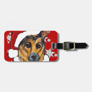 DEUTSCHER SCHÄFERHUND GEPÄCKANHÄNGER