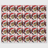 Deutscher Schäferhund Geschenkpapier (Flach)