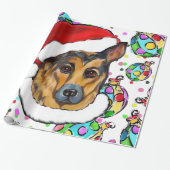 DEUTSCHER SCHÄFERHUND GESCHENKPAPIER (Ungerollt)