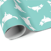 Deutscher Schäferhund Geschenkpapier (Rolleneckpunkt)