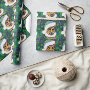 DEUTSCHER SCHÄFERHUND   GESCHENKPAPIER