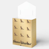 Deutscher Schäferhund Geschenkschachtel (Geöffnet)