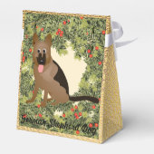 Deutscher Schäferhund Geschenkschachtel (Rückseite)
