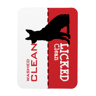 Deutscher Schäferhund Geschirrspüler Magnet Schild