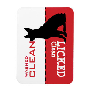 Deutscher Schäferhund Geschirrspüler Magnet-Zeiche Magnet