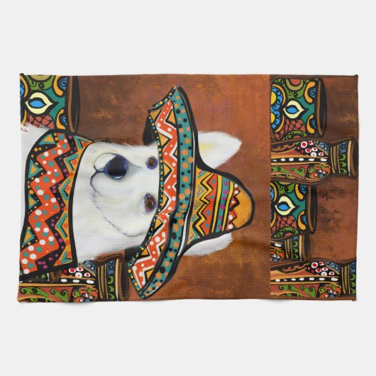 Deutscher Schäferhund Geschirrtuch (Horizontal)