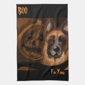 Deutscher Schäferhund Geschirrtuch (Vertikal)