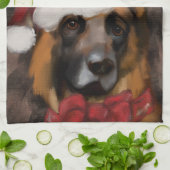 Deutscher Schäferhund Geschirrtuch (Gefaltet)
