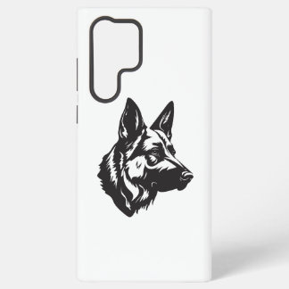 Deutscher Schäferhund Gesicht Samsung Hülle Samsung Galaxy Hülle