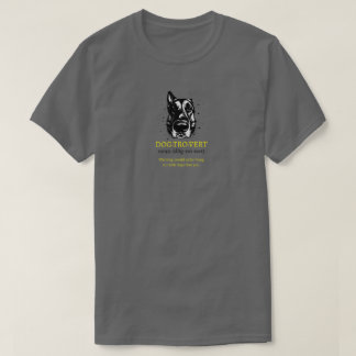 Deutscher Schäferhund Gesicht von Dogtrovert  T-Shirt