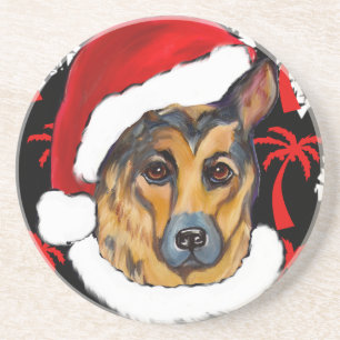 DEUTSCHER SCHÄFERHUND GETRÄNKEUNTERSETZER