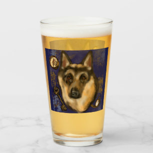DEUTSCHER SCHÄFERHUND GLAS