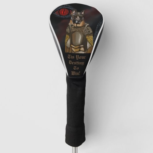 Deutscher Schäferhund Golf Headcover (Vorderseite)