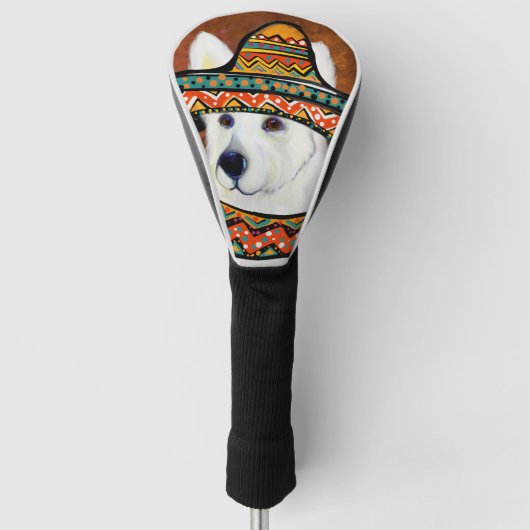 Deutscher Schäferhund Golf Headcover (Vorderseite)