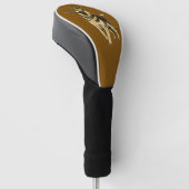 Deutscher Schäferhund Golf  Headcover (angewinkelt)