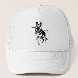 Deutscher Schäferhund Golf  Truckerkappe