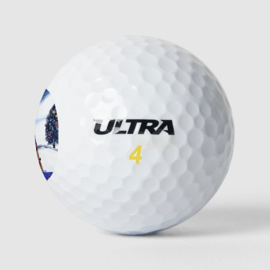 Deutscher Schäferhund Golfball (Logo)