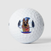 Deutscher Schäferhund Golfball (Vorderseite)