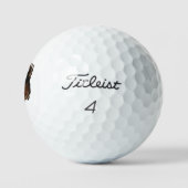 Deutscher Schäferhund Golfball (Logo)