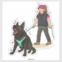Deutscher Schäferhund (GSD) Bissarbeit Auto Aufkle