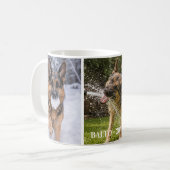 Deutscher Schäferhund GSD Foto Name Kaffeetasse (Vorderseite Links)