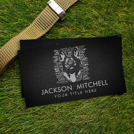 Deutscher Schäferhund - GSD Visitenkarte