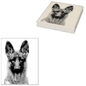 Deutscher Schäferhund Gummistempel (Stempel)