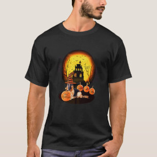 Deutscher Schäferhund Halloween Für Kinder Mama Pa T-Shirt