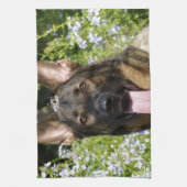 Deutscher Schäferhund Handtuch (Vertikal)