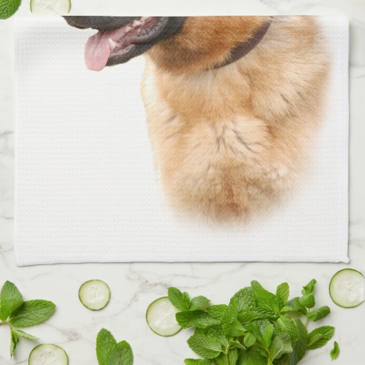 Deutscher Schäferhund Handtuch (Gefaltet)