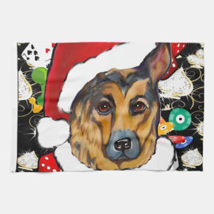 DEUTSCHER SCHÄFERHUND HANDTUCH