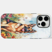 Deutscher Schäferhund - harter Fall für das Telefo Case-Mate iPhone Hülle (Rückseite (Horizontal))