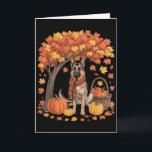 Deutscher Schäferhund Herbstschal Kürbis Herbst Al Karte<br><div class="desc">Deutscher Schäferhund Herbstschal Kürbis Herbst Erntedankfest</div>