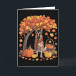 Deutscher Schäferhund Herbstschal Kürbis Herbst Al Karte<br><div class="desc">Deutscher Schäferhund Herbstschal Kürbis Herbst Erntedankfest</div>