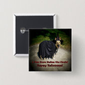 Deutscher Schäferhund Hexenhund Button (Vorne & Hinten)