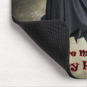 Deutscher Schäferhund Hexenhund Mousepad (Ecke)