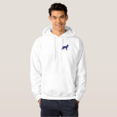 Deutscher Schäferhund Hoodie (Vorne ganz)