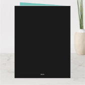 Deutscher Schäferhund Hund Geburtstag Karte (Rückseite)