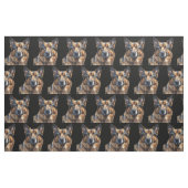 Deutscher Schäferhund Hund Haustier Tier Stoff (Fat Quarter (45,7 x 55,9 cm))