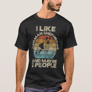 Deutscher Schäferhund Hund T-Shirt Deutscher Schäf