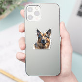 Deutscher Schäferhund Hunde Name Etikett (Telefon)