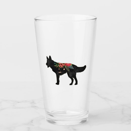 Deutscher Schäferhund Hunde züchten Bohemische Flo Glas (Vorderseite)