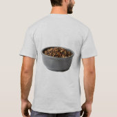 Deutscher Schäferhund & Hundefutter Doppelseitiges T-Shirt (Rückseite)