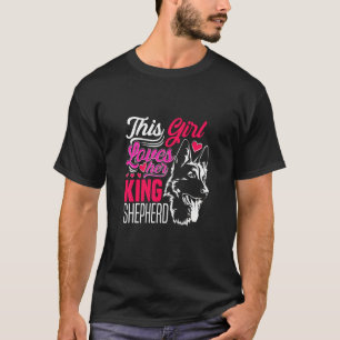 Deutscher Schäferhund ihr König Herding Hund T-Shirt