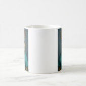 Deutscher Schäferhund in OP-Kleidung Kaffeetasse (Mittel)