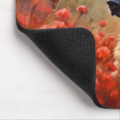 Deutscher Schäferhund in Pappi Mousepad (Ecke)