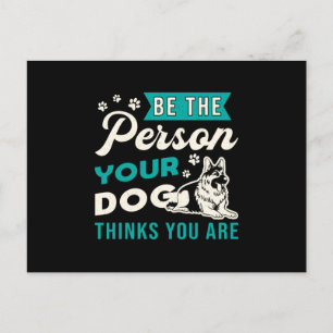 Deutscher Schäferhund ist der Hund Vintag Postkarte