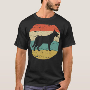 Deutscher Schäferhund K9 Polizeihund Vintage Retro T-Shirt