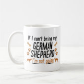 Deutscher Schäferhund Kaffeetasse (Links)